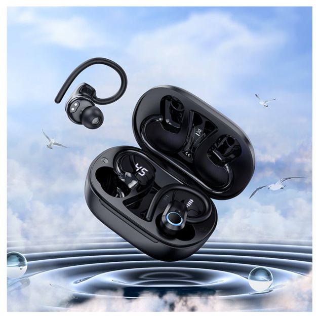 HOCO EQ8 Wireless Earbuds – Son Premium, Appels Clairs & Confort Ergonomique- 500mAh - Garantie 12 mois